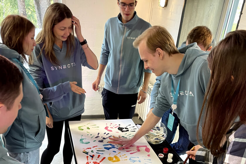 Тимбилдинг в день рождения СИНЕКТЫ